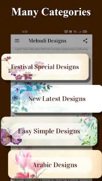 Mehndi Design - Easy Simple Screen Shot 0
