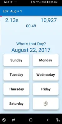 What's that Day? (Free Version) Screen Shot 1