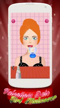 Valentine Makeover - Girl Game Screen Shot 2