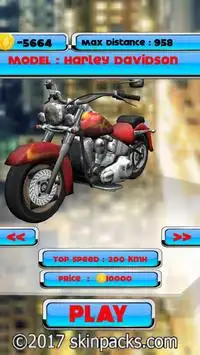 Crazy Moto Rider Screen Shot 0