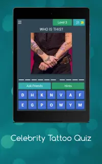 Celebrity Tattoo Quiz Screen Shot 15