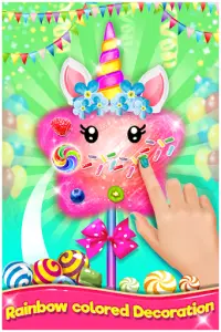 Rainbow Cotton Candy - Cooking Game Screen Shot 2