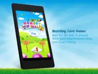 Memory Match Animals Card Game Screen Shot 0