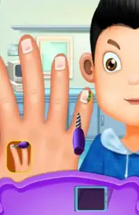 हाथ के डॉक्टर बच्चों लिए खेल Screen Shot 4