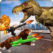 US Army Dog City Rescue-Dino Rampage 2020