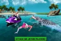 Jogo de ataque de água de crocodilo com fome Screen Shot 5