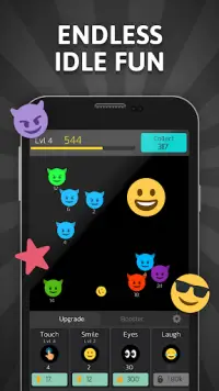Emoji Bounce - Idle Smiley Screen Shot 0