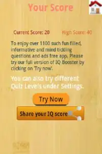 IQ Booster: Brain IQ Test Screen Shot 4