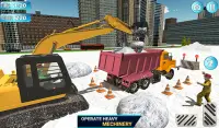 Mega Snow Excavator Machine Simulator 21 Screen Shot 6