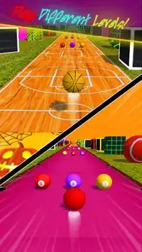 Cricket Ball Twist : Rainbow Color Screen Shot 8