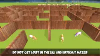 Pony Horse Maze Run Simulator 3D Screen Shot 1