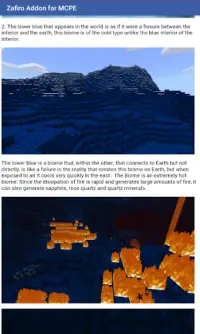 Add-on Zafiro  Gems for Minecraft PE Screen Shot 0