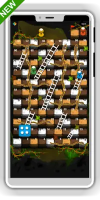 Snakes and Ladders Winter game Screen Shot 6