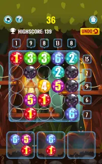 Matemática mágica: jogo de quebra-cabeça número Screen Shot 12