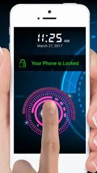 Fingerprint Lock screen Prank Screen Shot 3