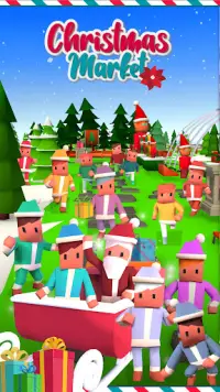 Pasar Natal - Game Manajer Tycoon Idle Screen Shot 0