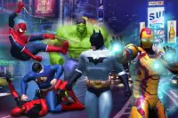 Superhero Legends War : Fighting Injustice Game Screen Shot 3