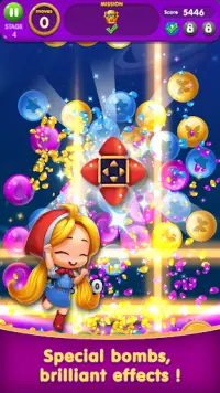 Jewel Stars-Link puzzelspel Screen Shot 7