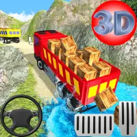Truck Delivery Cargo 3D Simulator Screen Shot 0