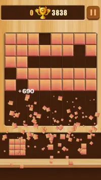 Wood Block Puzzle - New Wooden Block Puzzle Game Screen Shot 1