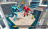 Transformer Robot Cop Shooting Action Game Screen Shot 3