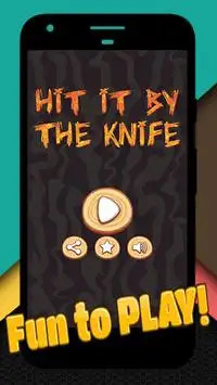 Hit by the Knife - A Sword Game Challenge Screen Shot 0