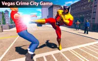 Flying Robot Spider Rope Hero City Crime Simulator Screen Shot 3