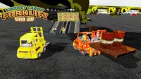 3D Bandara Cargo Forklift Sim Screen Shot 10