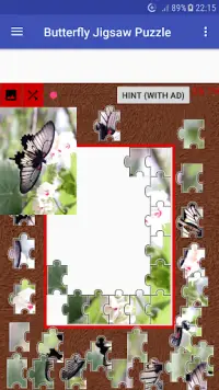 Butterfly Jigsaw Puzzle Screen Shot 3