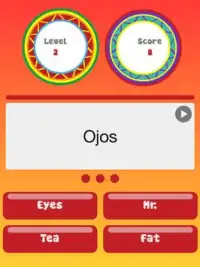 Spanish Vocabulary Flash Quiz Screen Shot 8