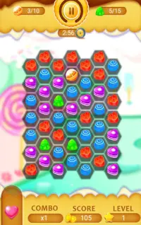 Sugar High : Match 3 Candy Blitz Screen Shot 2