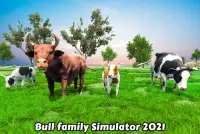 Angry Bull Family Survival 3D Screen Shot 0