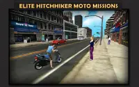 Moto Jinete 3D: Ciudad Misión Screen Shot 5