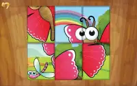 Puzzle Games Kids: Insects Reptiles Bees ❤️🐍🦋🐞 Screen Shot 2