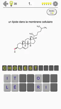 Stéroïdes - Les formules chimiques des hormones Screen Shot 3