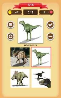 Dinosaurios Quiz Screen Shot 9