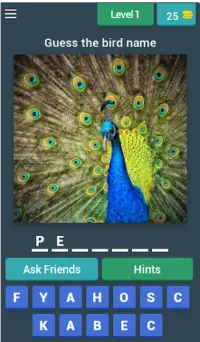 Guess The Birds Name Screen Shot 0