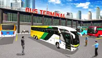 Coach Bus Simulator Drive Game Screen Shot 1