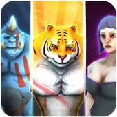 Ninja Tiger fighting 3D