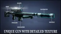 Army Sniper 3D: permainan menembak 2021 Screen Shot 5