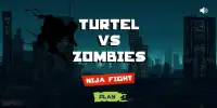Turtle Vs Zombies Ninja Fight Screen Shot 0