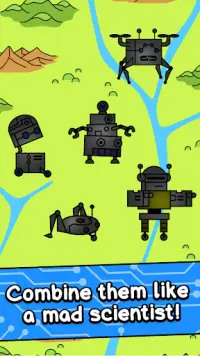 Robot Evolution - Clicker Game Screen Shot 2