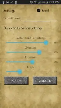 Dungeon Master 3.5 Generator Screen Shot 3