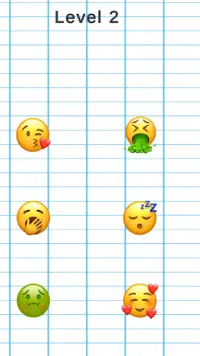 Emoji Puzzle - Match 2 Fun Game Screen Shot 1