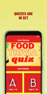 Food Trivia Quiz Screen Shot 1