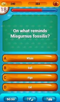 Peixes Trivialidades Jogo Quiz Screen Shot 10