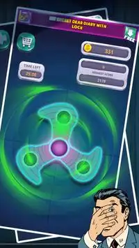 TapGame - Fidget Spinner Hand Screen Shot 2