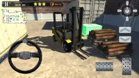 3D Forklift Simulator Parking Games 2018 Screen Shot 2