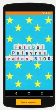 Futebol (palavras cruzadas) Screen Shot 0