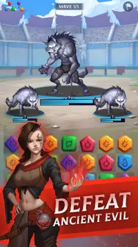 Puzzle Legends: Match-3 RPG Screen Shot 3